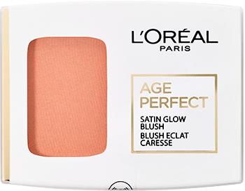 Poskipuna Peach 110 Age Perfect Satin Glow Blush pakkauskuva